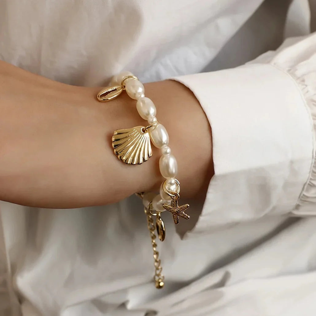 Bracelet style brise marine bohémien