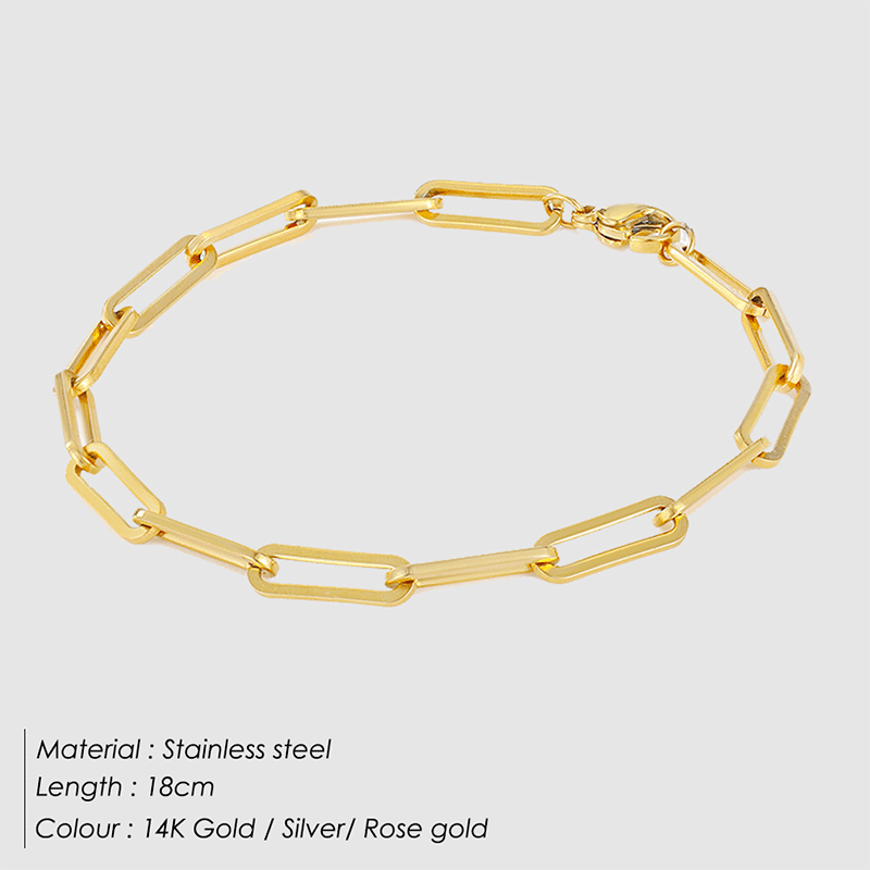 Bracelet chaîne élégant Archen