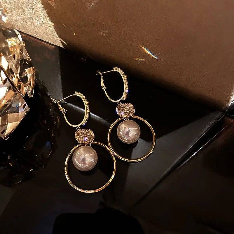 Boucles d'oreilles en perle Paola