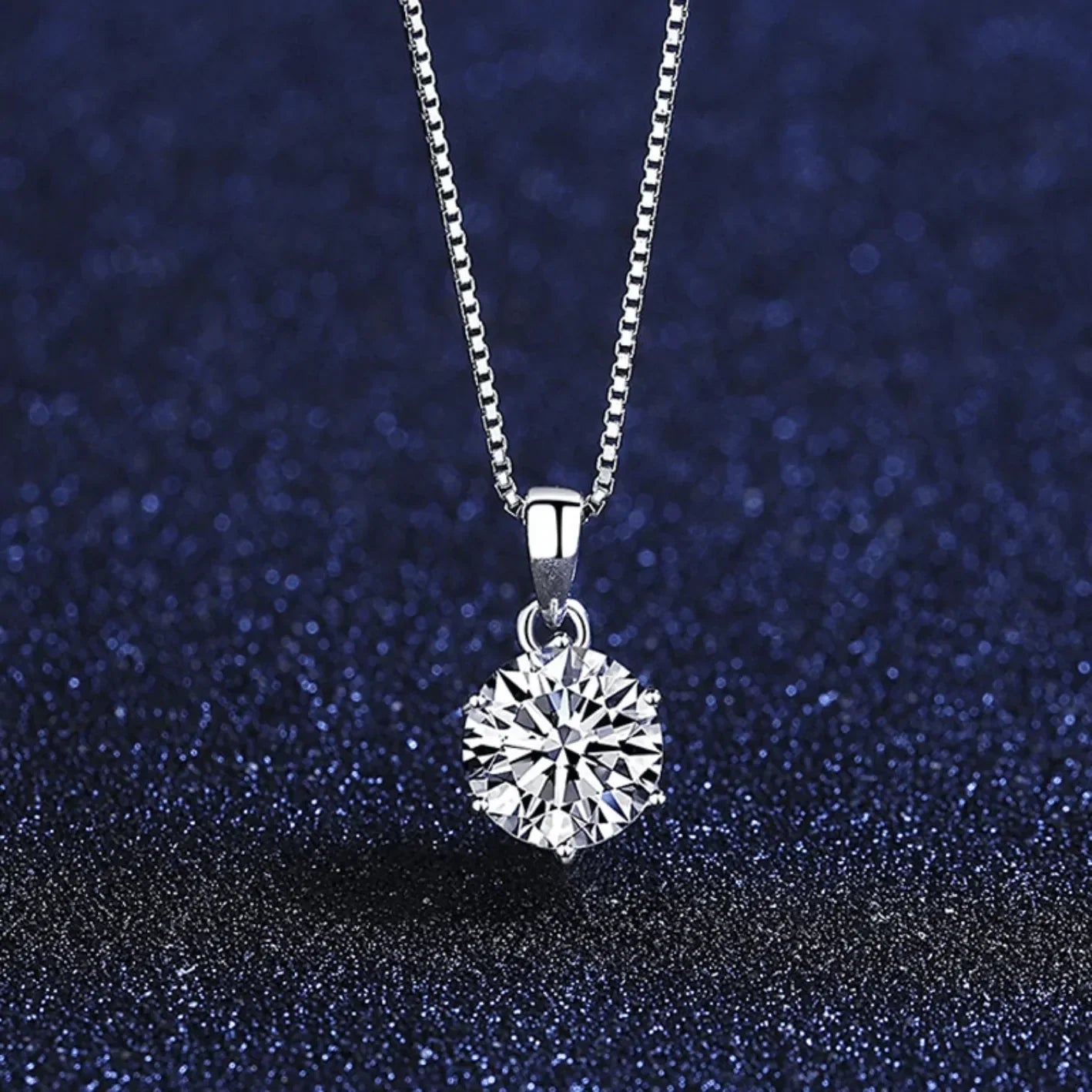 Collier prisme rond Alexandrie