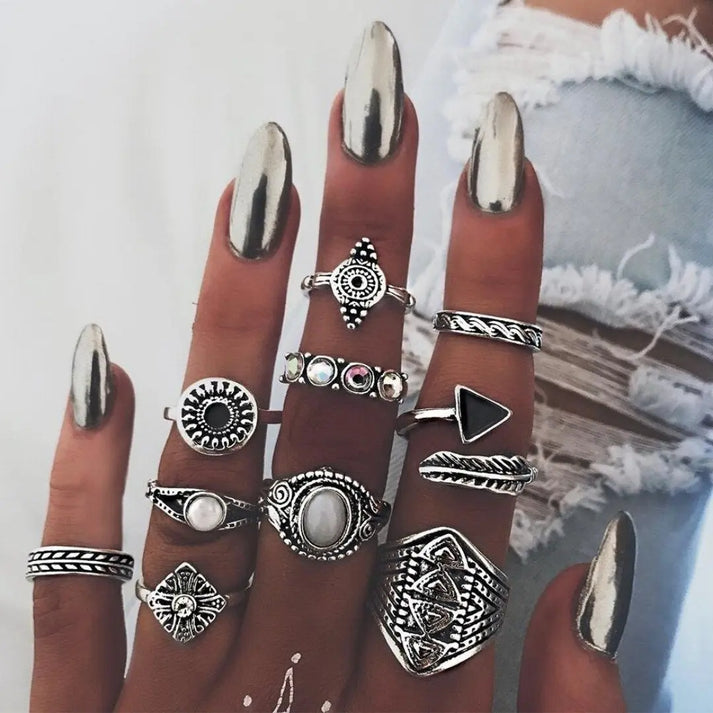 Lot premium unique de 8 à 12 bagues