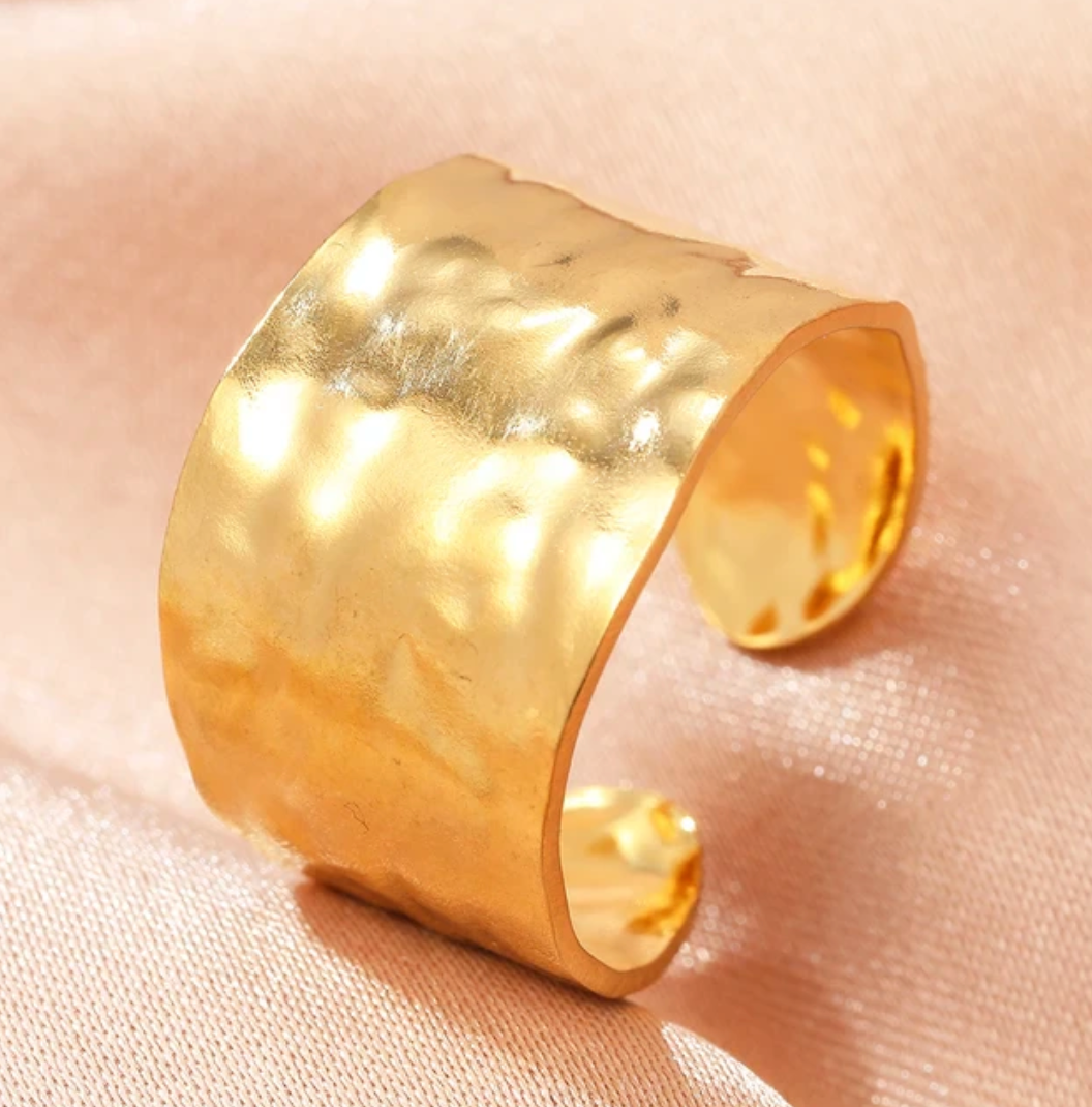 Bague grecque dorée
