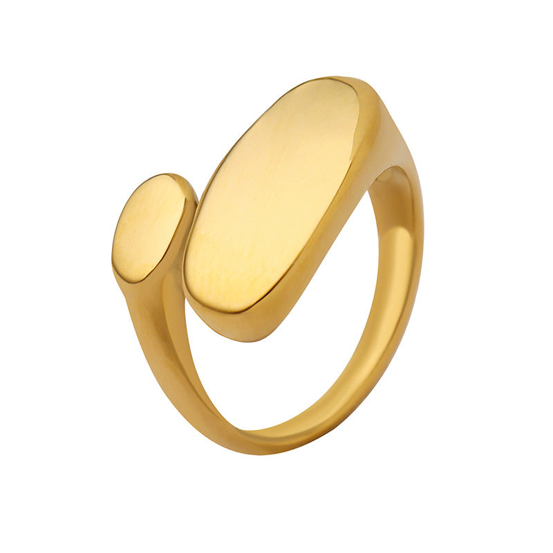 Bague minimale dorée Odyssey