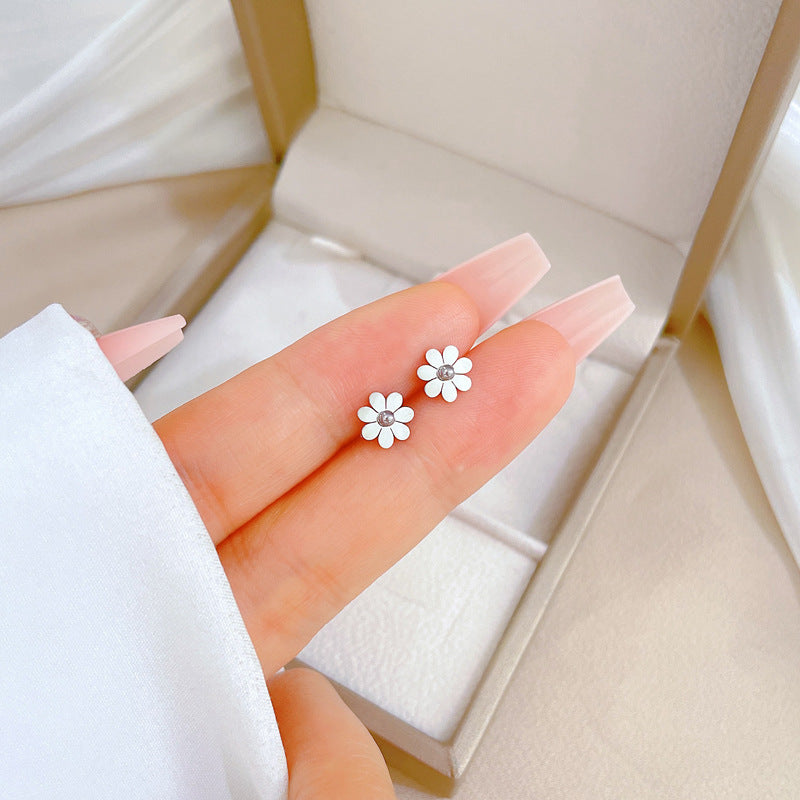 Boucles d'Oreilles Dorées Sunflora