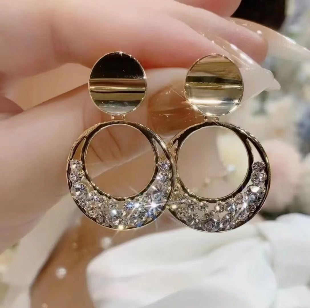 Boucles d'oreilles en zircone cubique Lumina