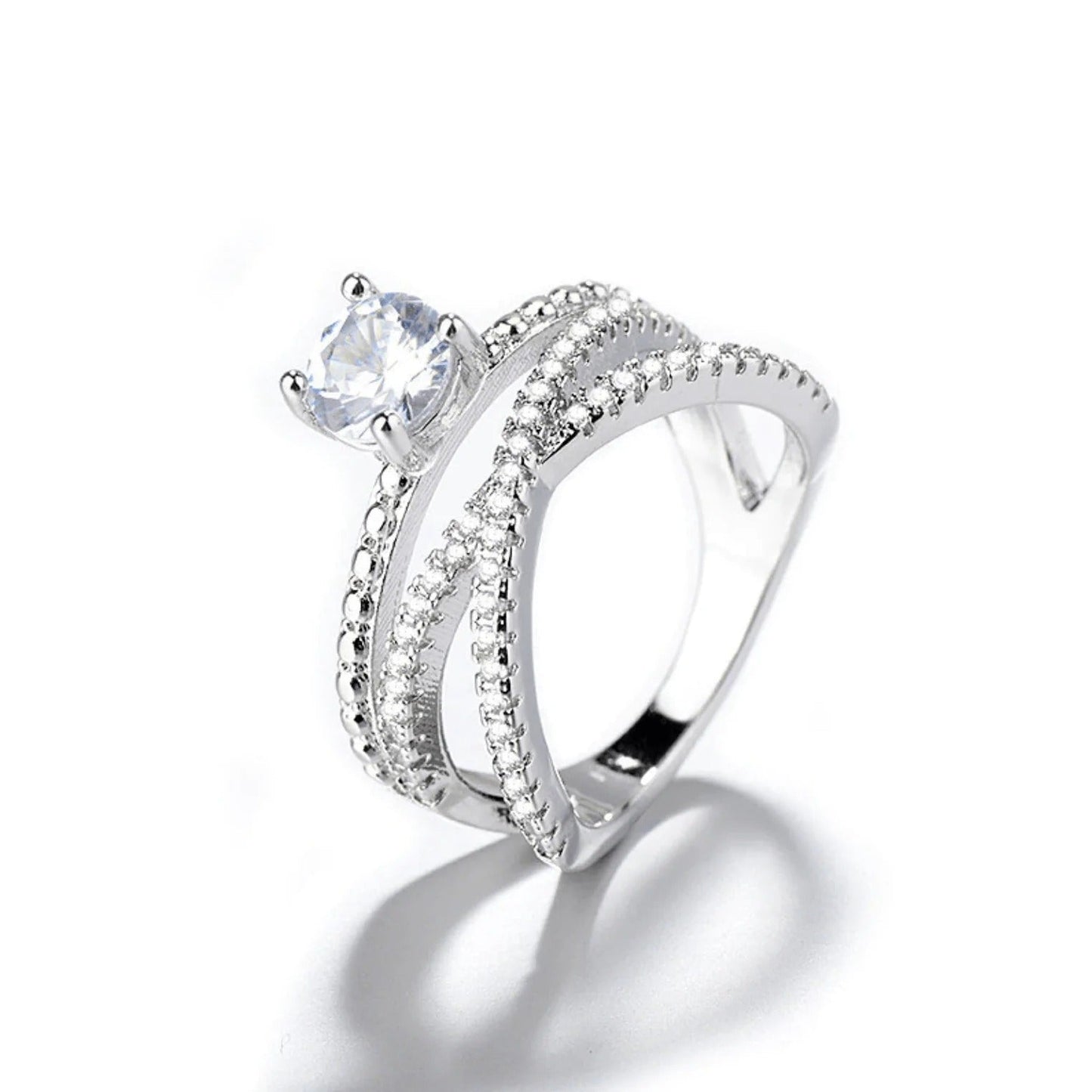 Bague entrelacée de la demoiselle