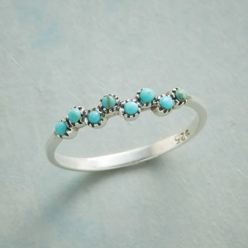 Bague turquoise vintage