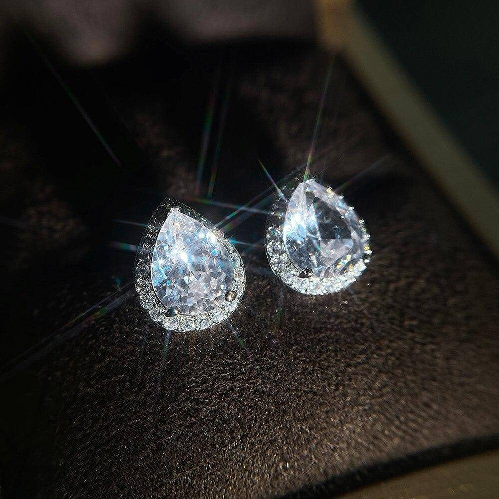 Boucles d'oreilles taille poire Aria