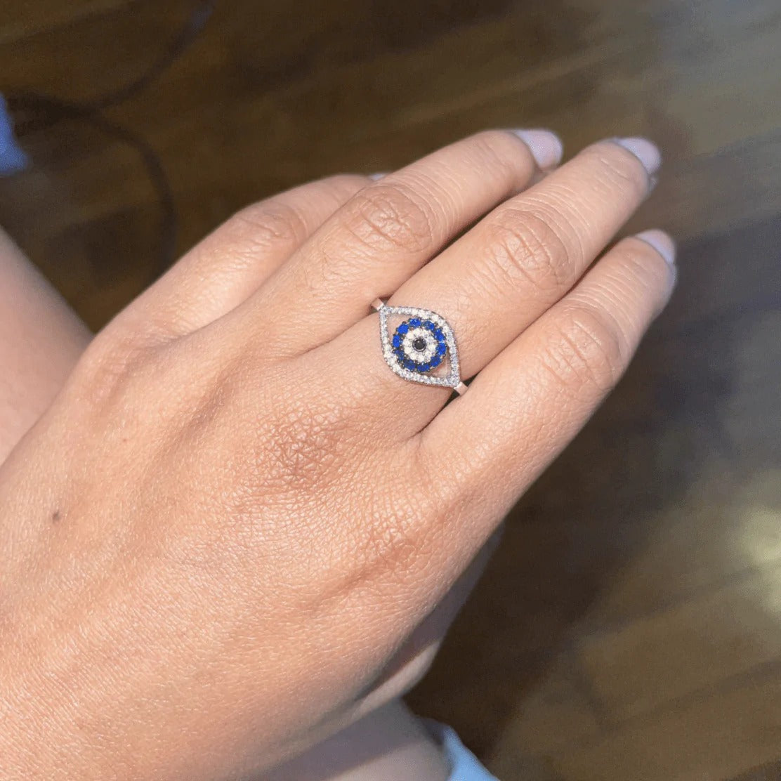 Bague œil maléfique béni Roxxe