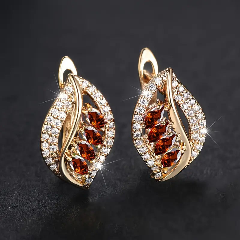 Boucles d'oreilles Isola Rosavere Dorées