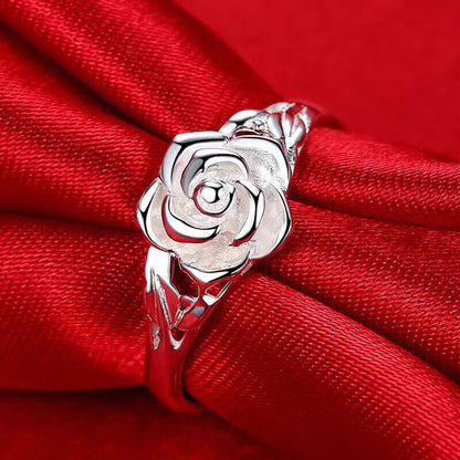 Bague de Rose Ivoire Purity