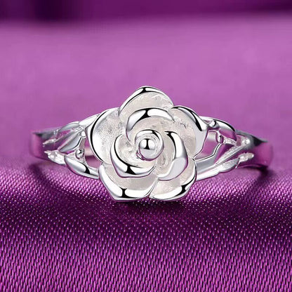 Bague de Rose Ivoire Purity