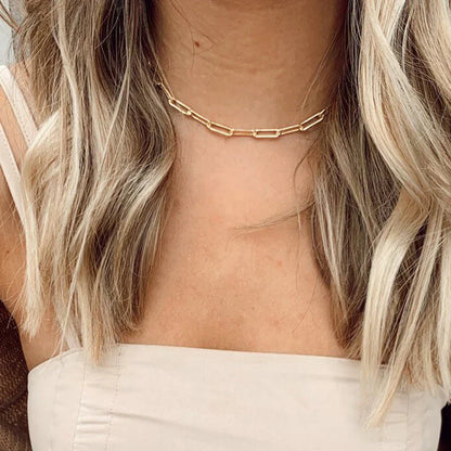 Collier chaîne élégant Archen Doré