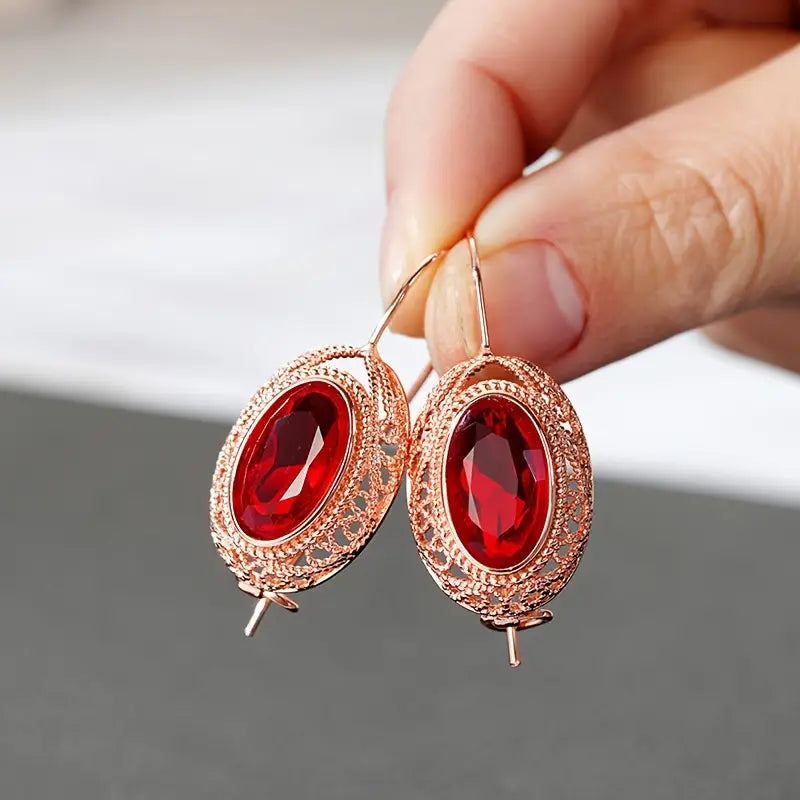Boucles d'oreilles Talessia Rougefort
