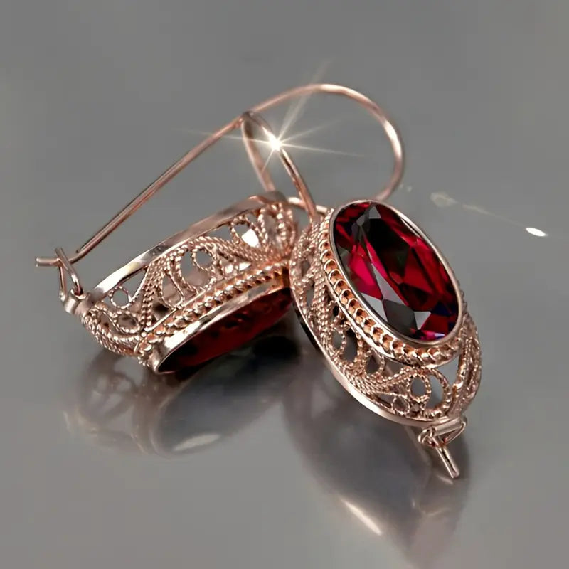 Boucles d'oreilles Talessia Rougefort