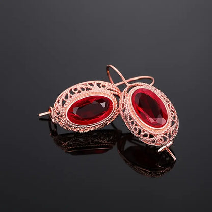Boucles d'oreilles Talessia Rougefort