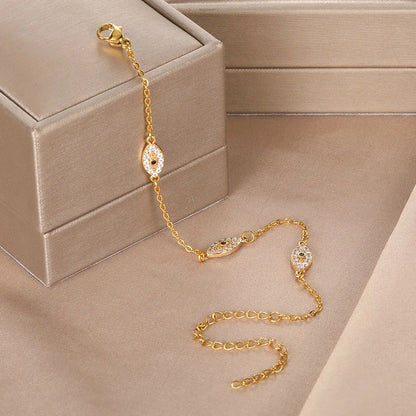 Bracelet de l'Œil Maléfique avec Diamants