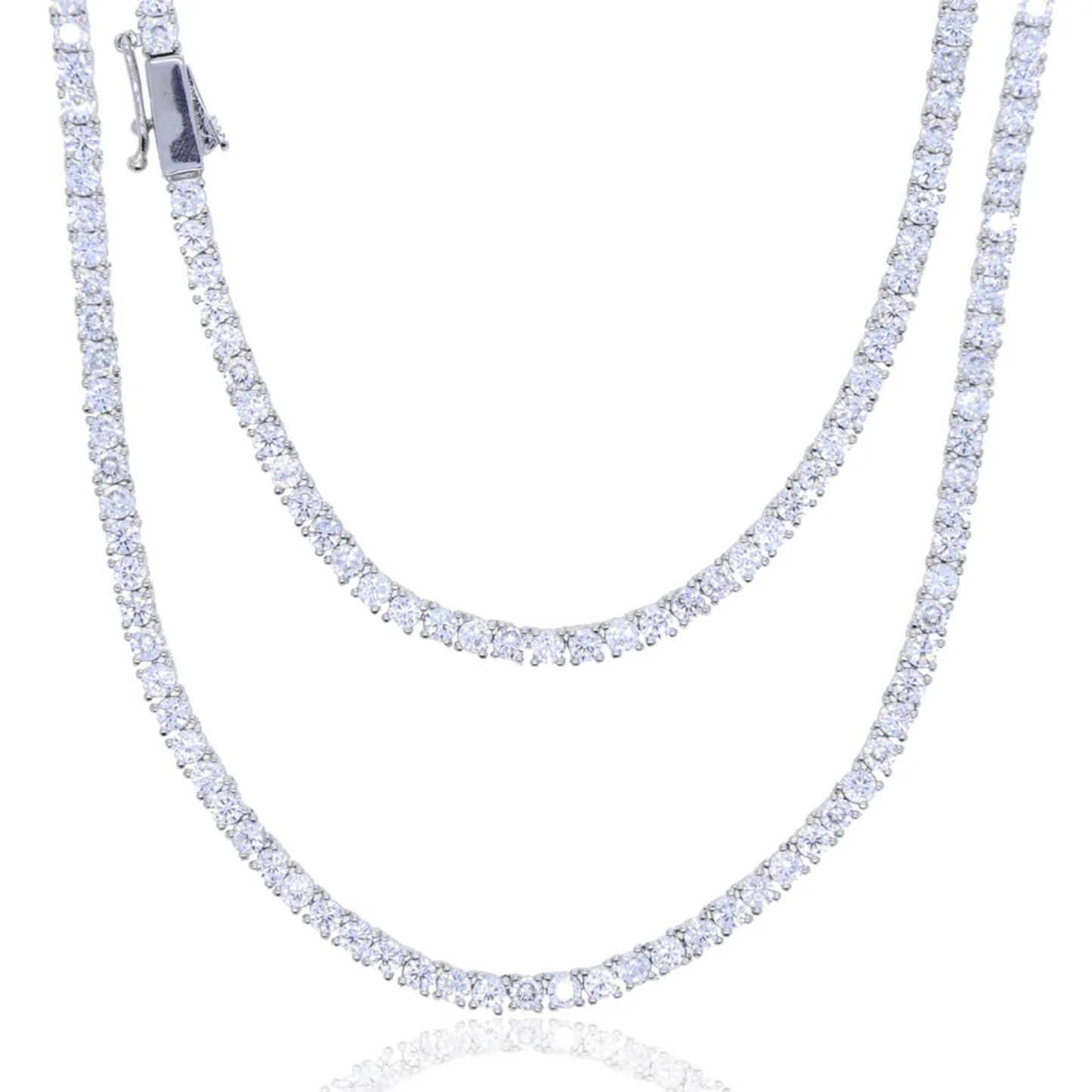 Collier de Chaîne de Tennis