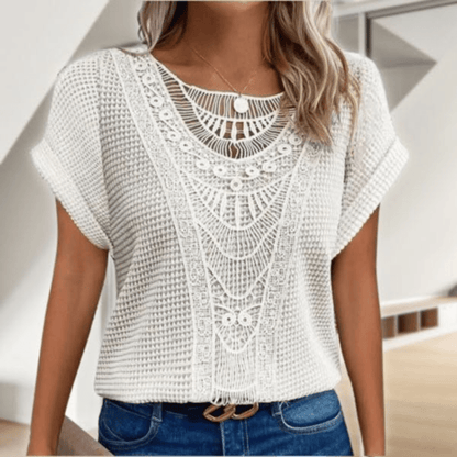 Rowena | Blouse Élégante Style Ibiza