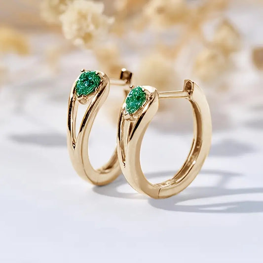 Boucles d'oreilles Amara Lavigne Dorées