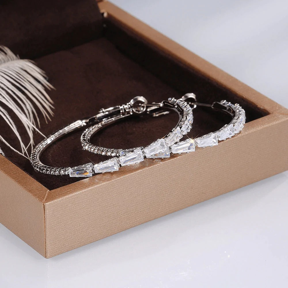 Boucles d'Oreilles d'Émeraudes Scarlett