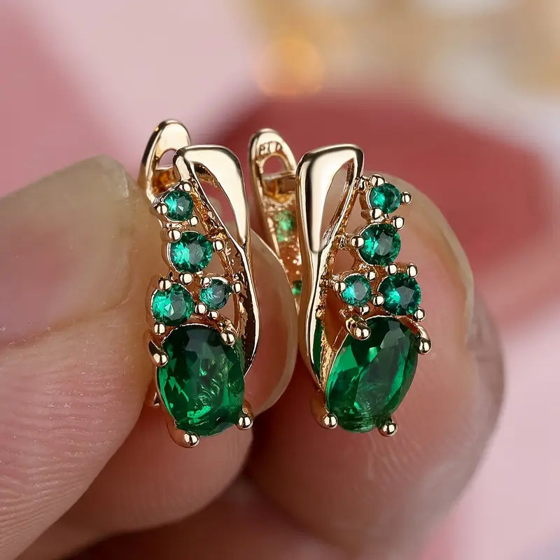 Boucles d'oreilles Thessaly Moressin Dorées