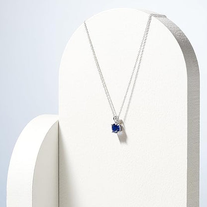 Collier saphir taille ronde