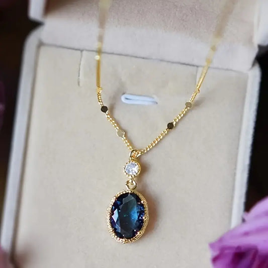 Collier Thessia Lunebray Doré