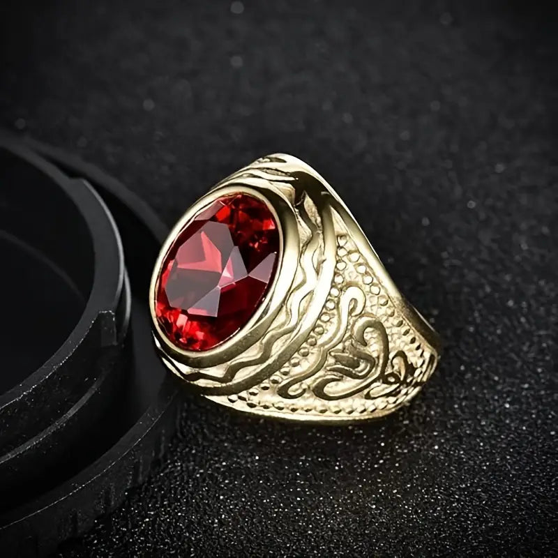 Bague Ravelle Sangris Dorée