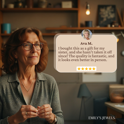 Elena - Bague Vintage en Argent avec Dorure à l'Or