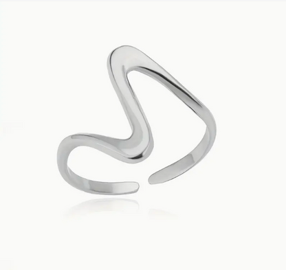 Bague Design Vague 18 Or
