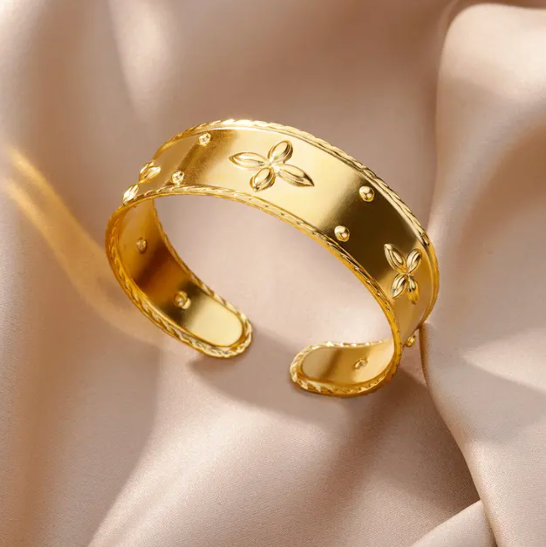 Bracelet Serpent Plaqué Or de 18 Carats