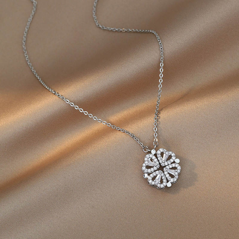 Collier avec Cœur de Cristal