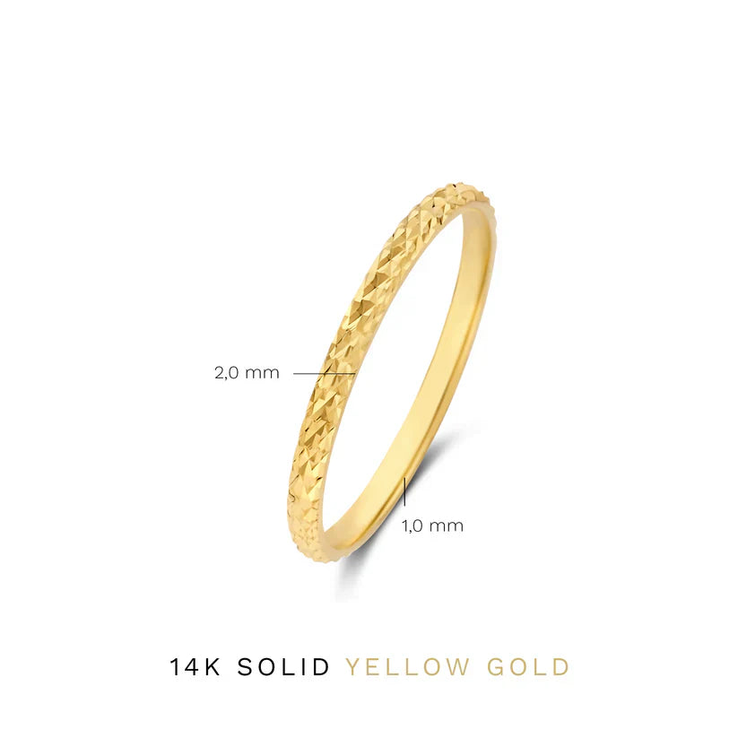 Bague Ameline Trellis Dorée