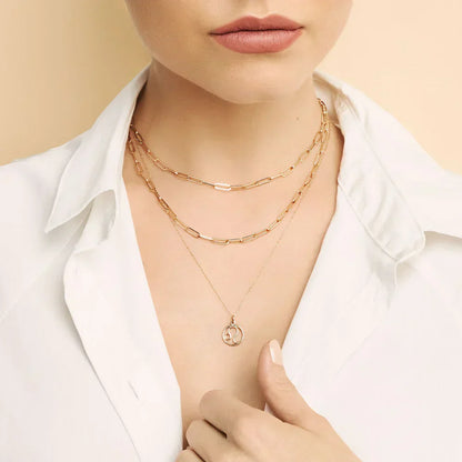 Collier signe du zodiaque Doré