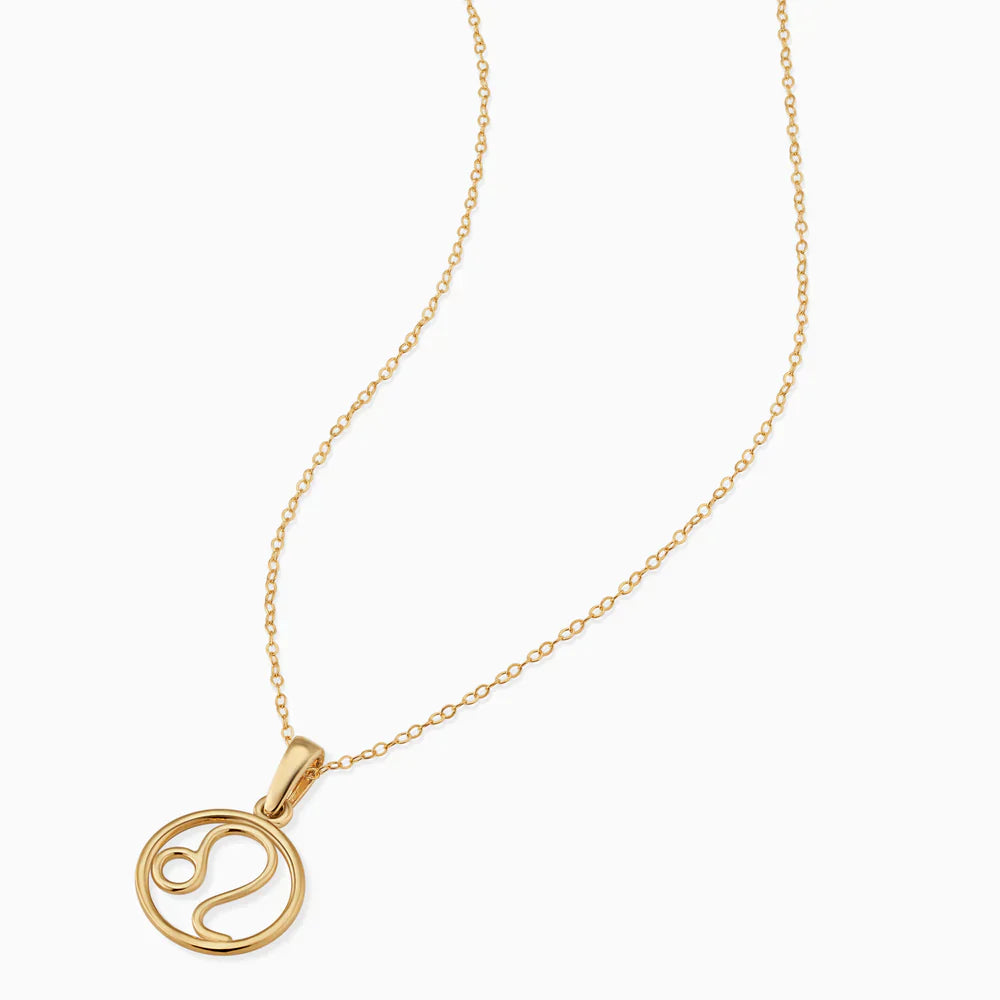Collier signe du zodiaque Doré