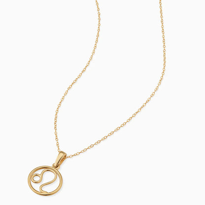 Collier signe du zodiaque Doré