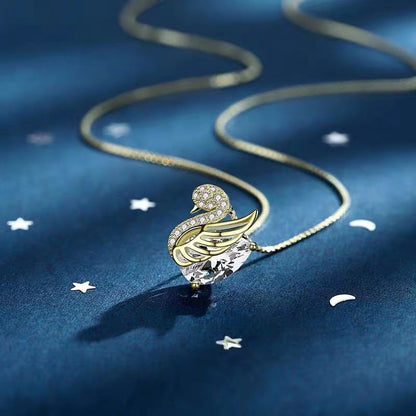 Collier du Cygne de Cristal