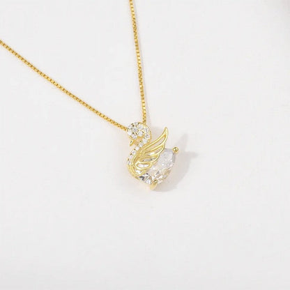 Collier du Cygne de Cristal