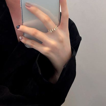 Bague Dorée d'Olive Matilda