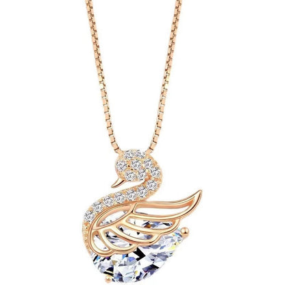 Collier du Cygne de Cristal