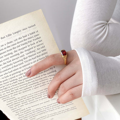 Bague Héritée Carmin