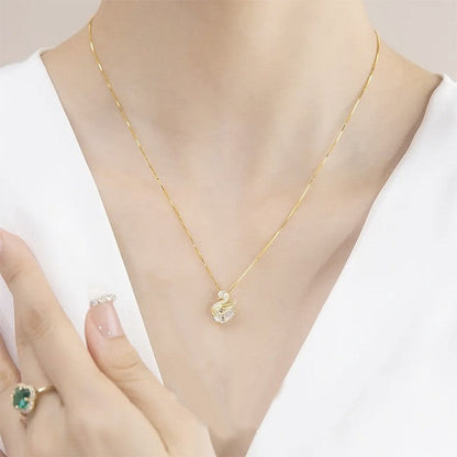 Collier du Cygne de Cristal