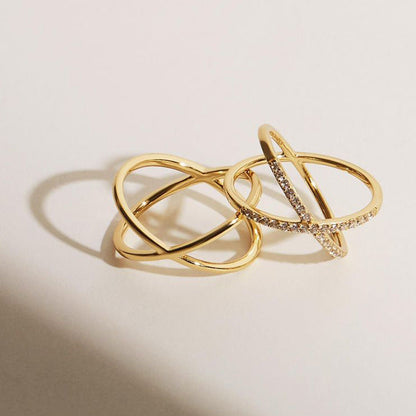 Bague Dorée de l'Harmonie d'Eva