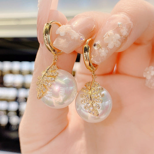 Boucles d'Oreilles de Perles Paradis