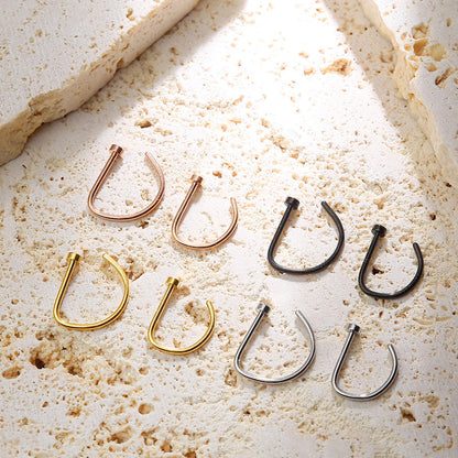 Percing de Nez sans Perforation