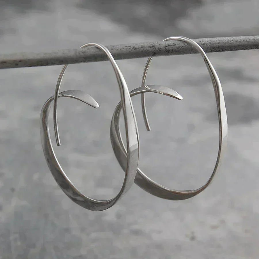 Boucles d'Oreilles Spirale