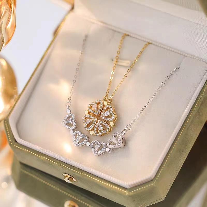 Collier avec Cœur de Cristal