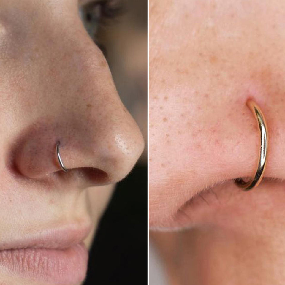 Percing de Nez sans Perforation