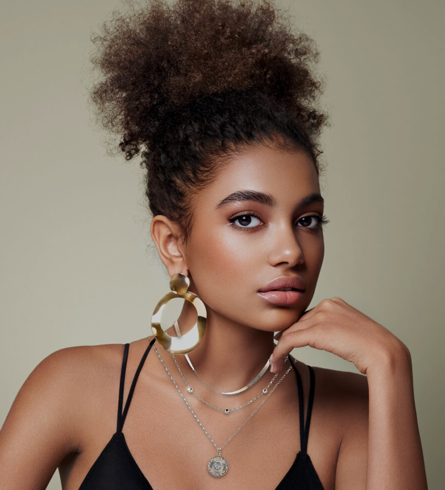 Collier Triple d'Argent 925